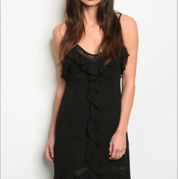 Sale! Beautiful Black Dress - Picture 2 of 5